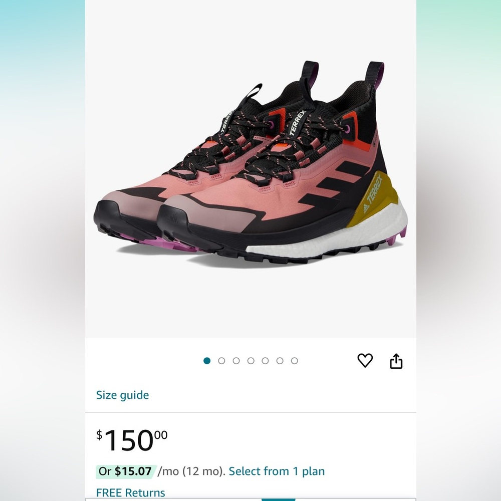 Adidas Women’s Terrex 2.0 Hiker- brand new - Picture 6 of 6